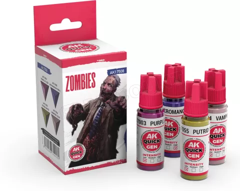 Photo de Ak Interactive Quick Gen - Zombies (Set 4 Refs)