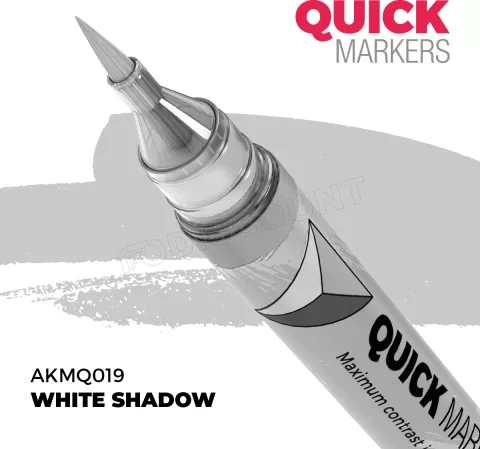 Photo de Ak Interactive - Quickmarker White Shadow