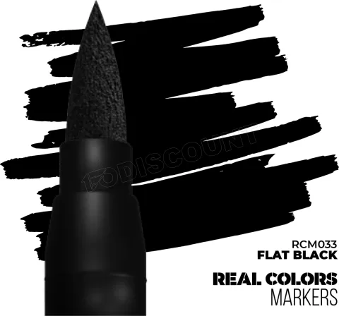 Photo de Ak Interactive - Real Colors Marker Flat Black