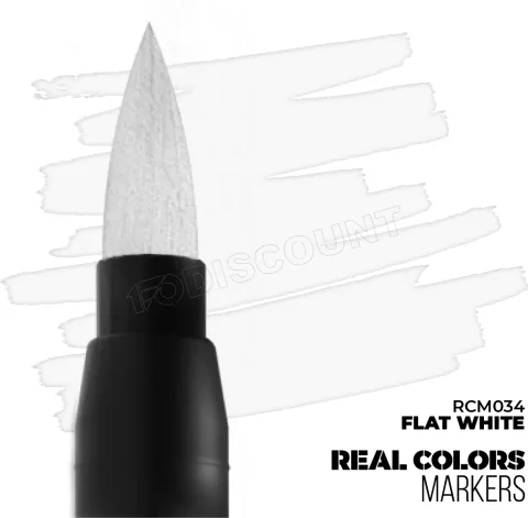 Photo de Ak Interactive - Real Colors Marker Flat White