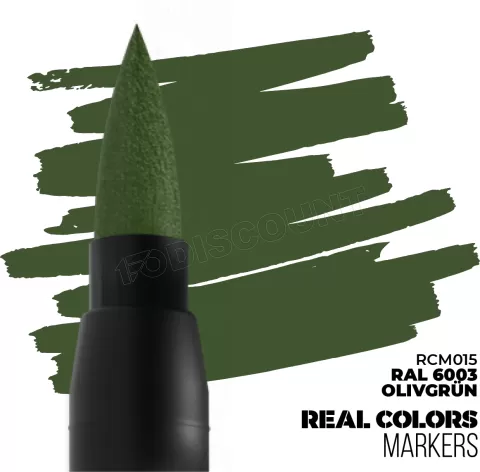 Photo de Ak Interactive - Real Colors Marker Olivgrün Ral6003