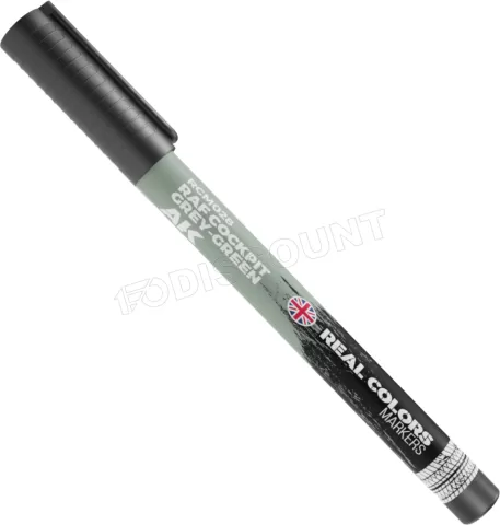 Photo de Ak Interactive - Real Colors Marker Raf Cockpit Grey Green