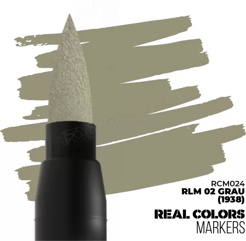 Photo de Ak Interactive - Real Colors Marker RLM 02 Grau (1938)