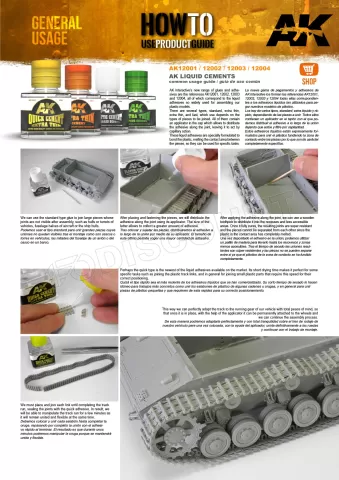 Photo de Ak Interactive - Recharge : Extra Thin Cement (200ml)