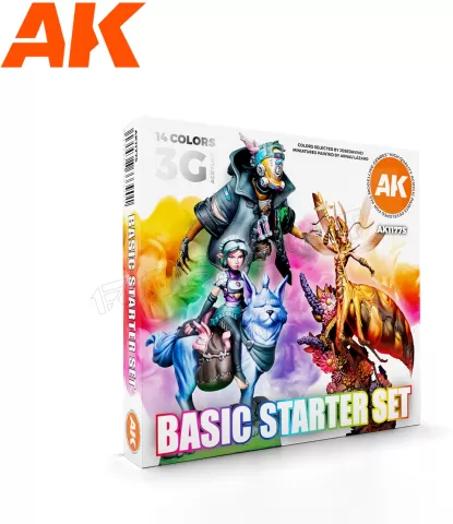 Photo de Ak Interactive Set de Peinture - Basic Starter Set