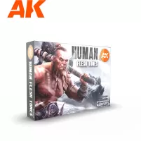 Photo de Ak Interactive Set de Peinture - Human Flesh Tones