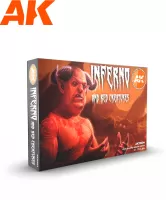 Photo de Ak Interactive Set de Peinture - Inferno and Red Creatures