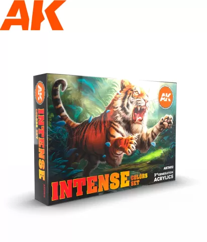 Photo de Ak Interactive Set de Peinture - Intense Colors Set