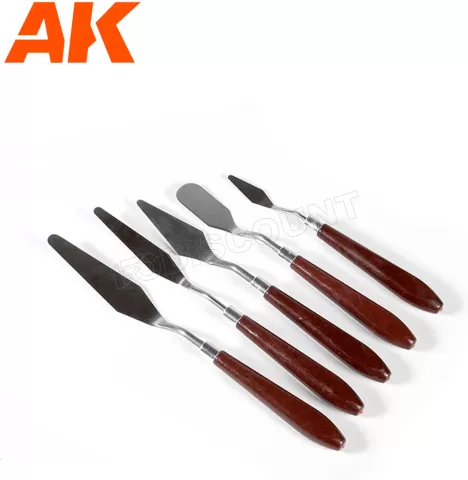 Photo de Ak Interactive - Set de Spatules de Modelisme