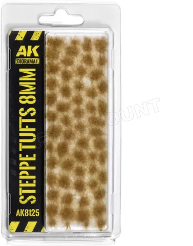 Photo de Ak Interactive - Steppe Tufts 8mm