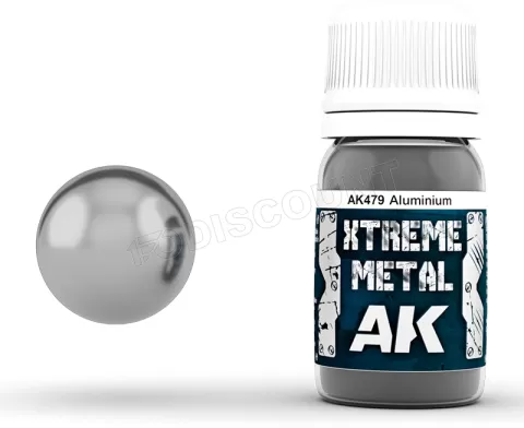 Photo de Ak Interactive - Xtreme Metal : Aluminium