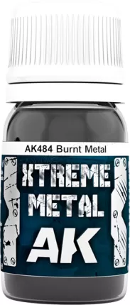 Photo de Ak Interactive - Xtreme Metal : Burnt Metal