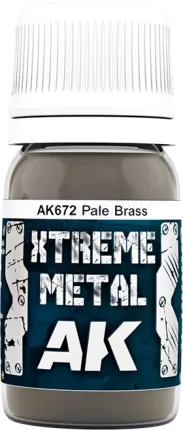 Photo de Ak Interactive - Xtreme Metal : Pale Brass