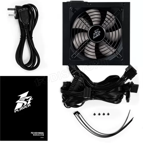 Photo de Alimentation ATX 1stPlayer DK Premium - 500W (Noir)