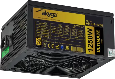 Photo de Alimentation ATX Akyga Ultimate AK-U4 - 1250W