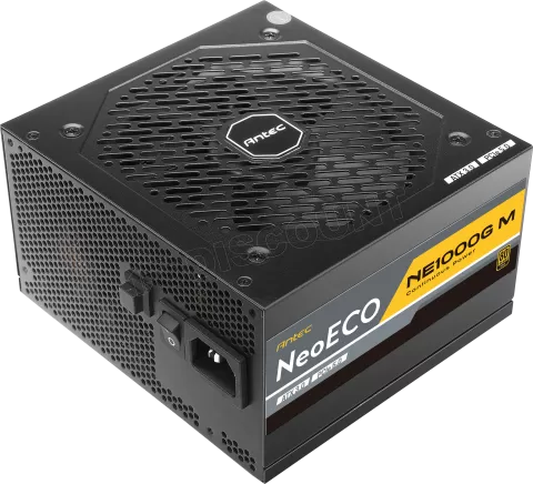 Photo de Alimentation ATX Antec NeoEco Gold M ATX 3.0 - 1000W (Noir)