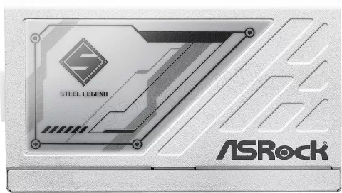 Photo de Alimentation ATX ASRock Steel Legend - 1000W (Blanc)