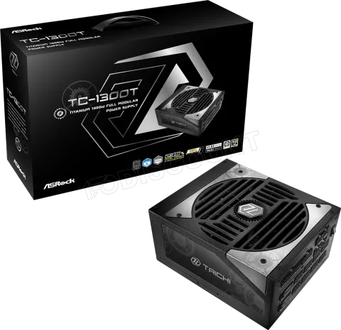 Photo de Alimentation ATX ASRock Taichi - 1300W (Noir/Argent)