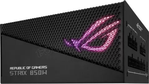 Photo de Alimentation ATX Asus Rog Strix Aura Edition RGB - 850W (Noir)