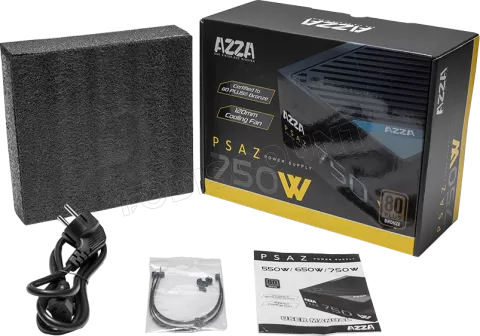 Photo de Alimentation ATX Azza PSAZ Bronze - 750W (Noir)