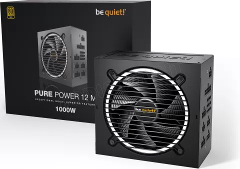 Photo de Alimentation ATX be quiet! Pure Power 12 M - 1000W (Noir)