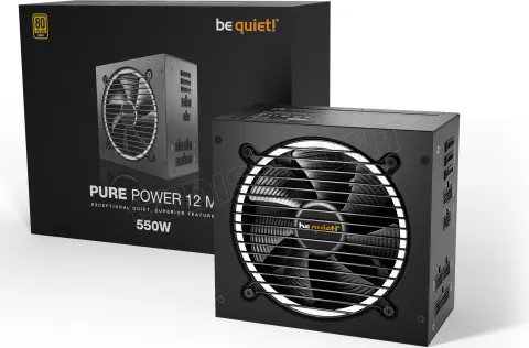 Photo de Alimentation ATX be quiet! Pure Power 12 M - 550W (Noir)