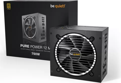 Photo de Alimentation ATX be quiet! Pure Power 12 M - 750W (Noir)