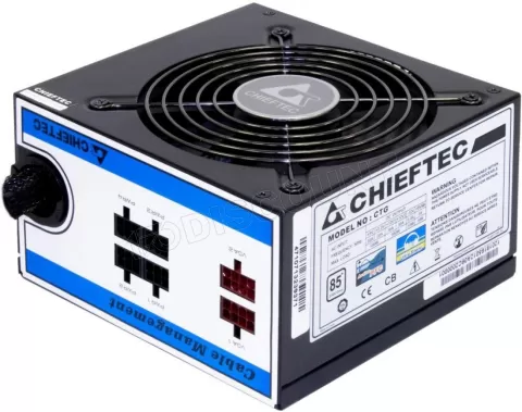 Photo de Alimentation ATX Chieftec A-80 CTG-750C - 750W (Noir)