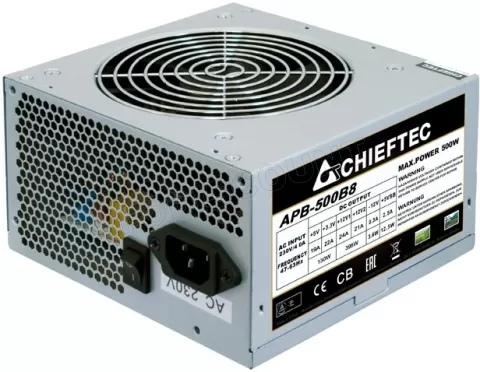 Photo de Alimentation ATX Chieftec Value APB-500B8 - 500W Version Bulk