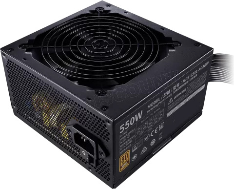 Photo de Alimentation ATX Cooler Master MWE Bronze V2 230V - 550W