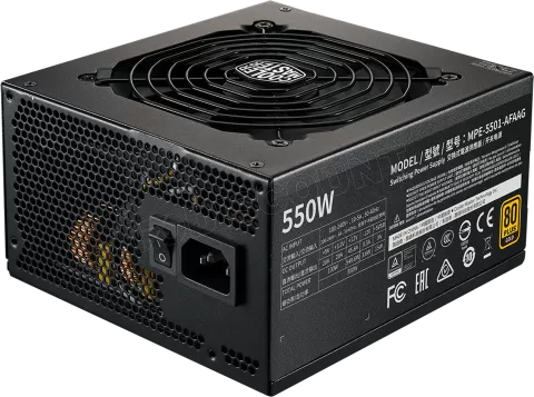 Photo de Alimentation ATX Cooler Master MWE Gold FM V2 - 850W