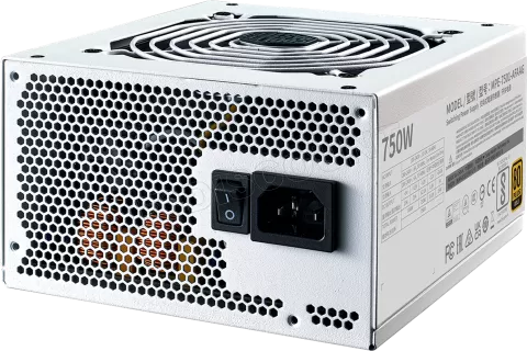 Photo de Alimentation ATX Cooler Master MWE Gold V2 - 750W (Blanc)