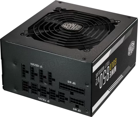 Photo de Alimentation ATX Cooler Master MWE Gold V2 ATX 3.0 - 850W (Noir)