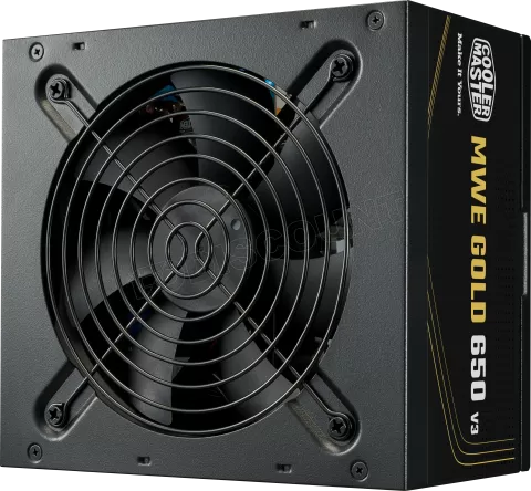 Photo de Alimentation ATX Cooler Master MWE Gold V3 - 650W (Noir)
