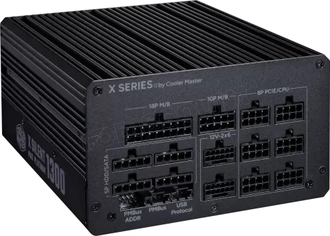 Photo de Alimentation ATX Cooler Master X Silent Max - 1300W (Noir)