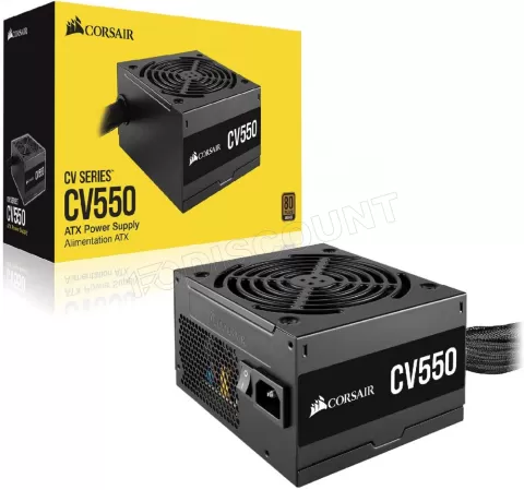 Photo de Alimentation ATX Corsair CV - 550W (Noir)