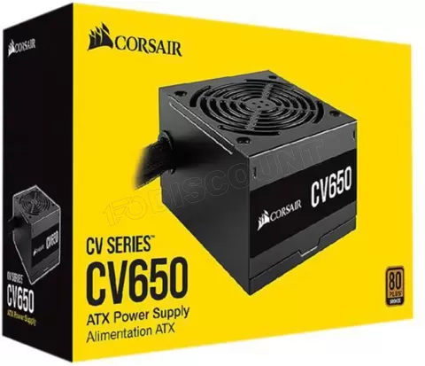 Photo de Alimentation ATX Corsair CV - 650W (Noir)