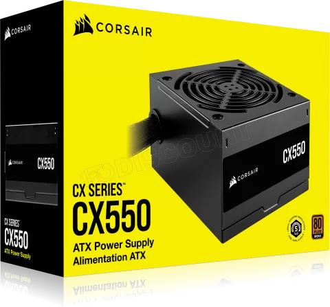 Photo de Alimentation ATX Corsair CX - 550W (Noir)