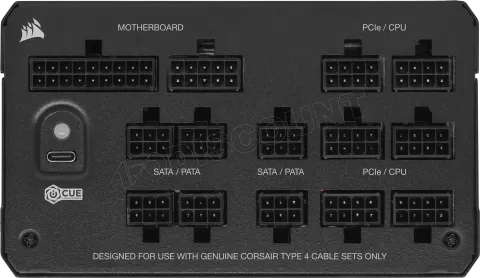 Photo de Alimentation ATX Corsair HXi - 1000W (Noir)