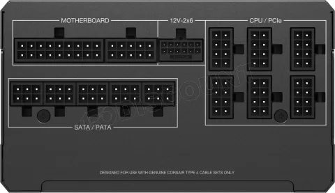 Photo de Alimentation ATX Corsair RMx - 1000W (Noir)