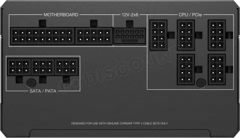 Photo de Alimentation ATX Corsair RMx - 850W (Noir)