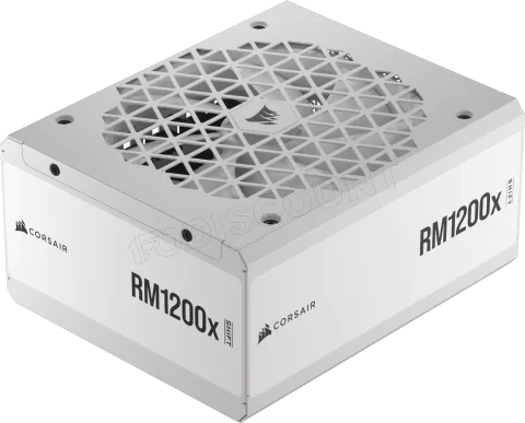 Photo de Alimentation ATX Corsair RMx Shift - 1200W (Blanc)