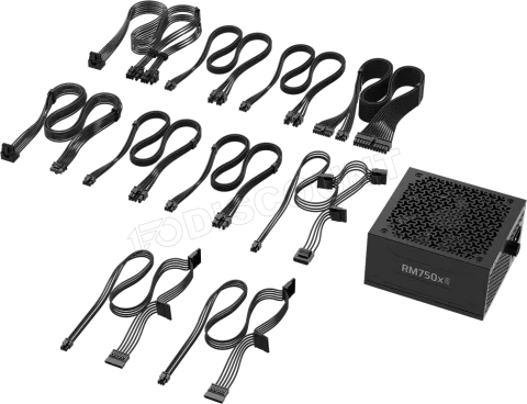 Photo de Alimentation ATX Corsair RMx Shift (2025) - 750W (Noir)