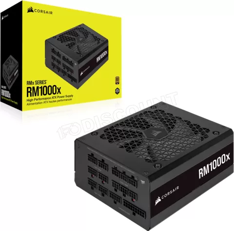 Photo de Alimentation ATX Corsair RMx v2 - 1000W (Noir)