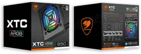 Photo de Alimentation ATX Cougar XTC RGB - 550W (Noir)