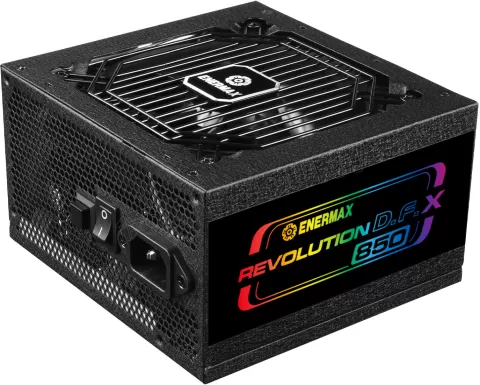 Photo de Alimentation ATX Enermax Revolution D.F. X RGB - 850W (Noir)