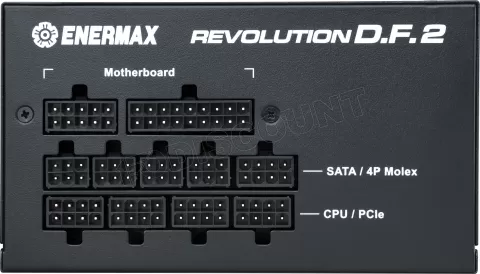 Photo de Alimentation ATX Enermax Revolution D.F.2 - 1050W (Noir)