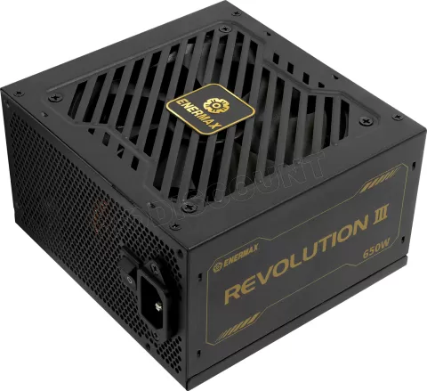 Photo de Alimentation ATX Enermax Revolution III - 650W (Noir)