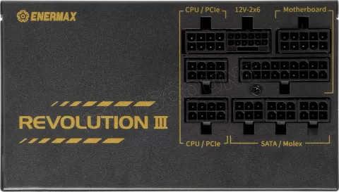 Photo de Alimentation ATX Enermax Revolution III - 750W (Noir)