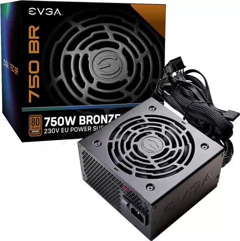 Photo de Alimentation ATX EVGA BR - 750W (Noir)